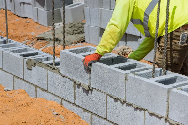 Concrete Blocks Installation in Allentown