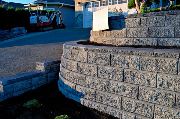 Stone Retaining Wall Repair in Allentown