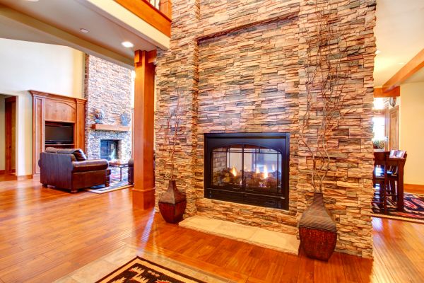 Stone Hearth Installation in Allentown
