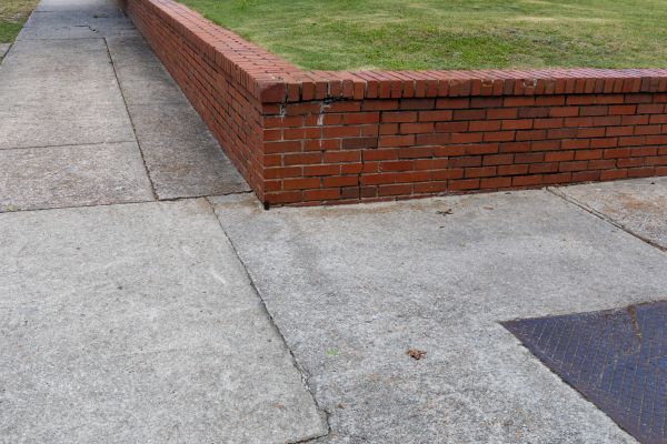 Brick Retaining Wall Repair in Allentown